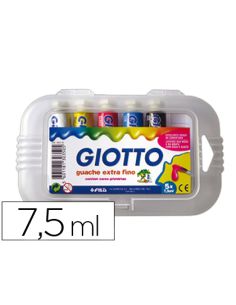 Tempera Giotto 7,5 Ml Estuche 5 Colores Surtidos