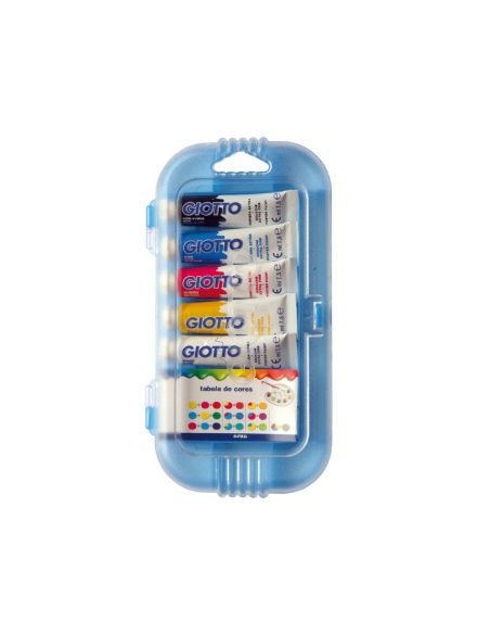Tempera Giotto 7,5 Ml Estuche 5 Colores Surtidos|Libreriasalesiana