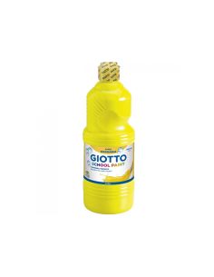 Tempera Liquida Giotto Escolar Lavable 1000 Ml Amarillo 2