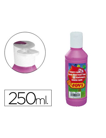 Tempera Liquida Jovi Escolar 250 Ml Magenta