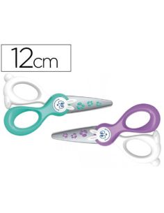 Tijera Escolar Maped Kidi-Cut 12 Cm Especial Para Infantil Corta Solo Papel