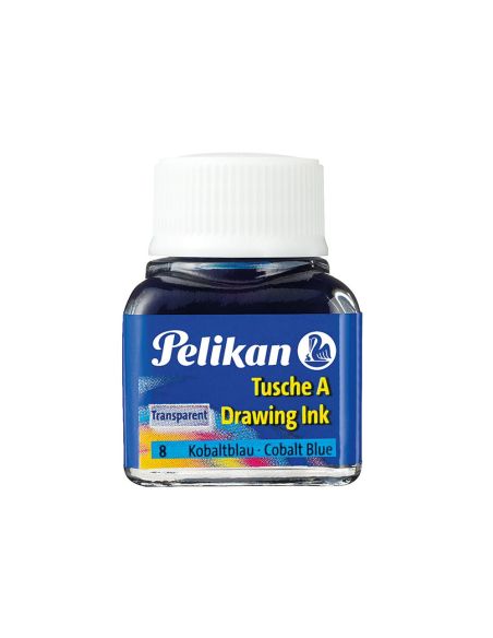 Tinta China Pelikan Azul Cobalto Bote De 10 Ml|Libreriasalesiana