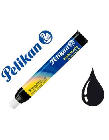 Tinta China Pelikan Negro Cargador 9 Ml Blister De 1 Unidad|Libreriasalesiana