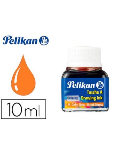 Tinta China Pelikan Siena Tostada Bote De 10 Ml|Libreriasalesiana