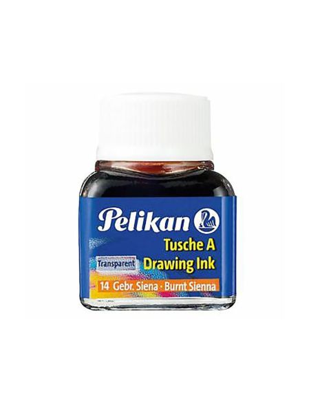 Tinta China Pelikan Siena Tostada Bote De 10 Ml|Libreriasalesiana