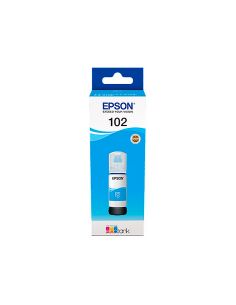 Tinta Epson Ecotank 102 Et-2700 / 2750 / 3700 / 3750 / 4750 Bote De 70 Ml Cian 6.000 Pag 2