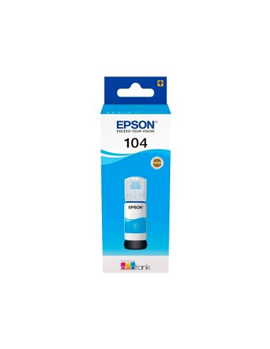 Ink-Jet Epson Ecotank 104 Et-2710 / 2711 / 2712 / 2720 / 2726 / 4700 Cian 7500 Paginas