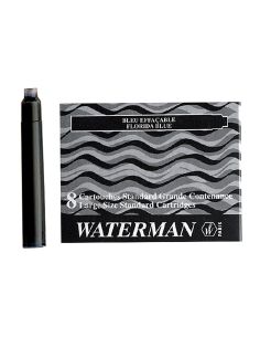 Tinta Estilografica Waterman Serenity Blue Caja De 8 Cartuchos Standard Largos 2