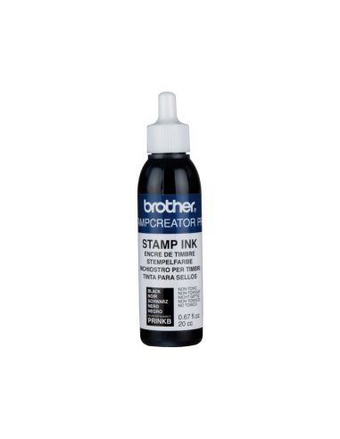 Tinta Brother Para Sellos Automaticos Color Negro Bote De 20 Cc