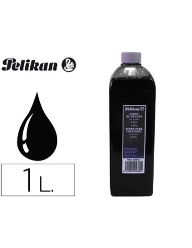 Tinta Tampon Pelikan Negra Bote 1 Litro