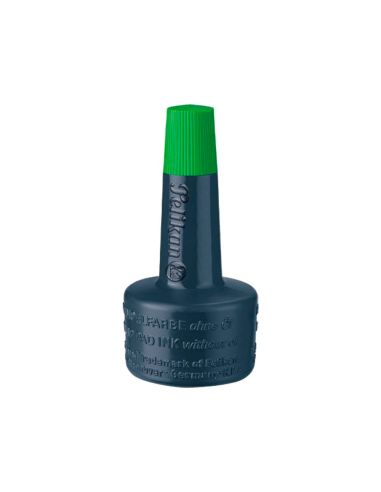 Tinta Tampon Pelikan Verde Bote 28 Ml