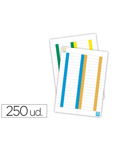 Tira De Papel Para Visores Pack De 250 Etiquetas