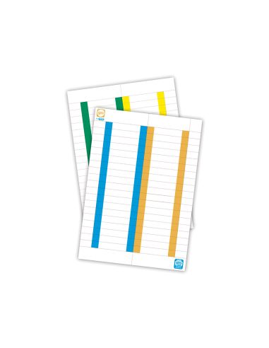 Tira De Papel Para Visores Pack De 250 Etiquetas