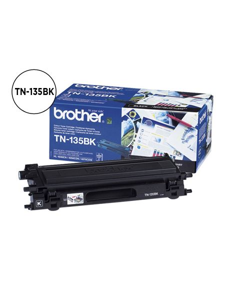 Toner Brother Tn135Bk Hl-4040Cn/4050Cdn/4070Cdw Dcp-9040/9045 Mfc-9440/9840 Negro -5.000@5%-