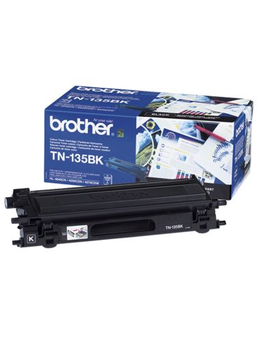 Toner Brother Tn135Bk Hl-4040Cn/4050Cdn/4070Cdw Dcp-9040/9045 Mfc-9440/9840 Negro -5.000@5%-