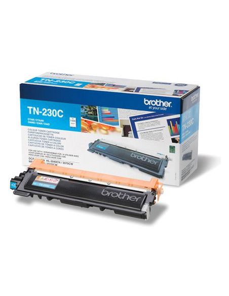 Toner Brother Tn-230 Cian -1.400Pag- Hl-3040Cn Hl-3070Cw Dcp-9010Cn Mfc-9120Cn Mfc-9320Cw|Libreriasalesiana