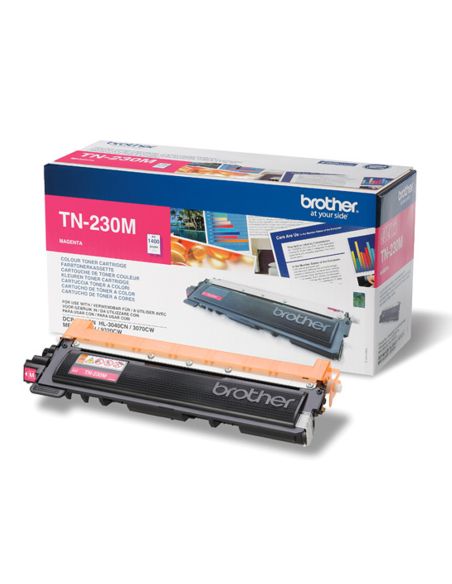 Toner Brother Tn-230 Magenta -1.400Pag- Hl-3040Cn Hl-3070Cw Dcp-9010Cn Mfc-9120Cn Mfc-9320Cw