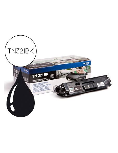 Toner Brother Tn-321Bk Hll8250Cdn / Hll8350Cdw Negro 2500 Pag