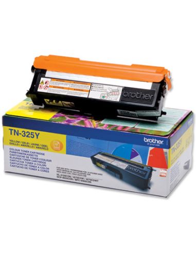 Toner Brother Tn-325Y Amarillo -3,500Pag- Hl-4140Cn Hl-4150Cdn Hl-4570Cdw Dcp-9055Cdn Dcp-9270Cdw