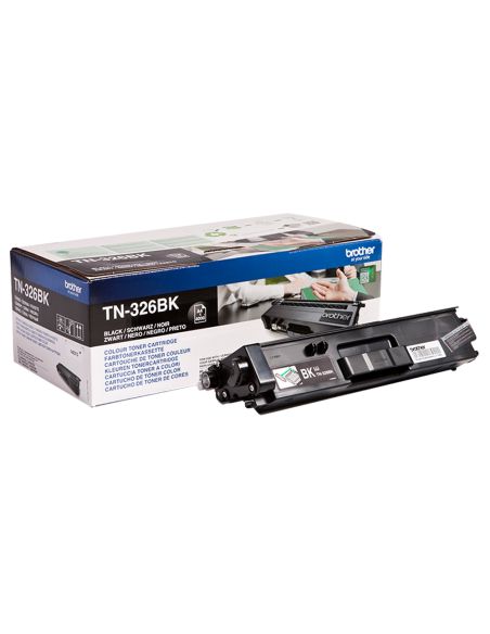Toner Brother Tn-326Bk Hll8250Cdn / Hll8350Cdw Alta Capacidad Negro 4000 Pag