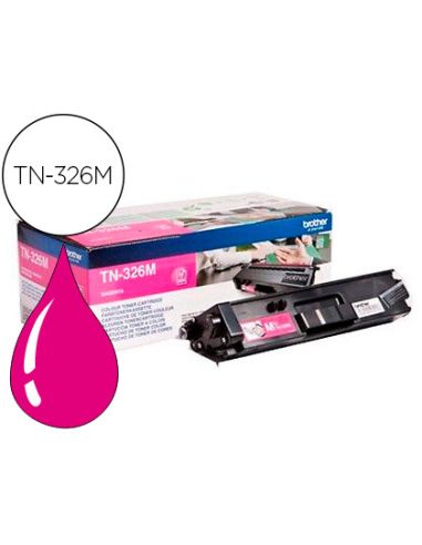 Toner Brother Tn-326M Hll8250Cdn / Hll8350Cdw Alta Capacidad Magenta 3500 Pag