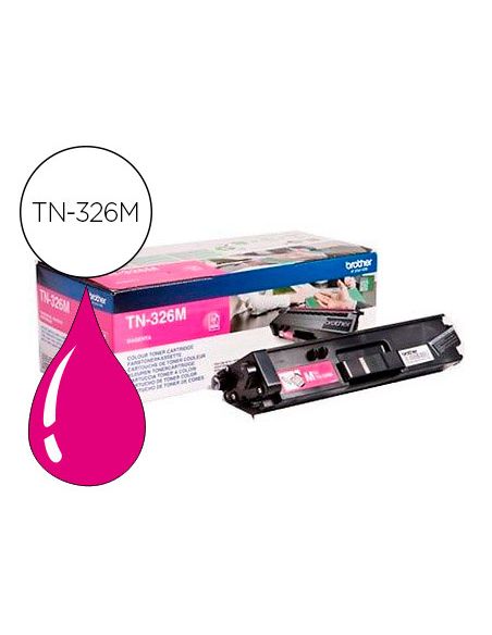 Toner Brother Tn-326M Hll8250Cdn / Hll8350Cdw Alta Capacidad Magenta 3500 Pag