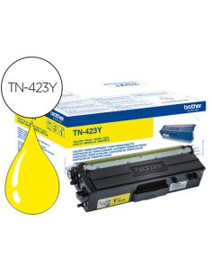 Toner Brother Tn-423 Para Dcp-L8410 Cdn/8410 Cdw / Hl-L8260 Cdw/Mfc-L8360 Cdw / 8690 Cdw/8900 Cdw Amarillo