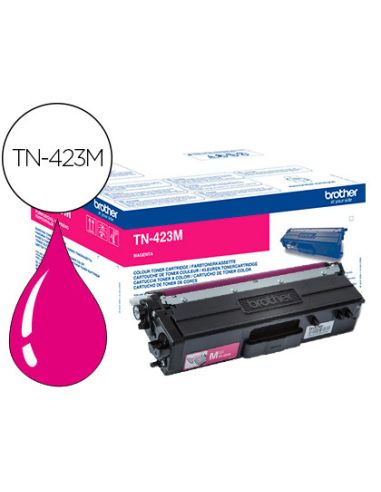 Toner Brother Tn-423 Para Dcp-L8410 Cdn/8410 Cdw/ Hl-L8260 Cdw/Mfc-L8360 Cdw /8690 Cdw/8900 Cdw Magenta