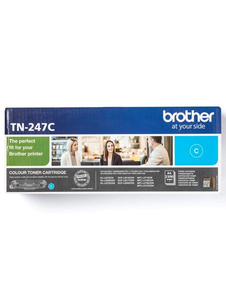 Toner Brother Tn247C Dcp-L3510Cdw / Hl-L3270Cdw / Mfc-L3710Cw Cian 2300 Paginas