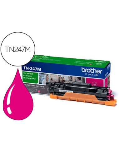 Toner Brother Tn247M Dcp-L3510Cdw / Hl-L3270Cdw / Mfc-L3710Cw Magenta 2300 Paginas