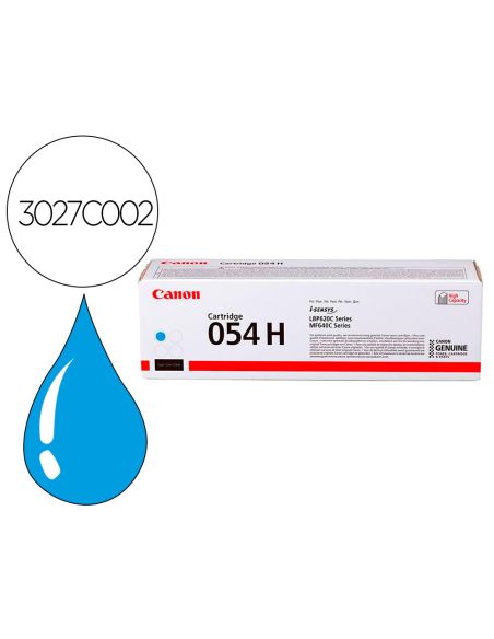 Toner Canon 054 H Lbp622 / Mf641 / I-Sensys Lbp621 / 623 / 641 / 643 / 645 / 622 Cian 2300 Paginas