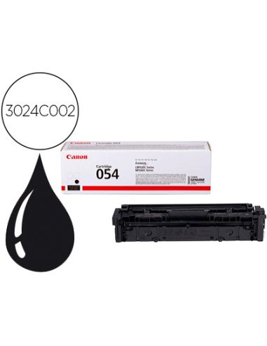 Toner Canon 054 Lbp622 / Mf641 / I-Sensys Lbp621 / 623 / 641 / 643 / 645 / 622 Negro 1500 Paginas
