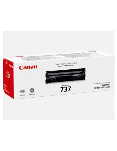 Toner Canon 737 Negro Lbp151Dw / Mf 211 / Mf212W / Mf216N / Mf217W Color 2400 Pag