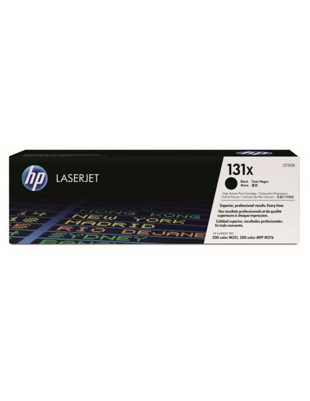 Toner Hp 131X Laserjet Pro 200/ M251 Cf210X Negro 2400 Pag