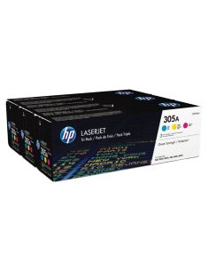 Toner Hp 305A Laserjet Pro 300 / M351 / 400 / M451 / Mfp M375 / Mfp M475 Pack Color Amarillo Cian Magenta 2600 2