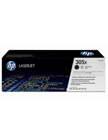 Toner Hp 305X Laserjet Pro 300/ 400 Ce410X Negro 4000 Pag