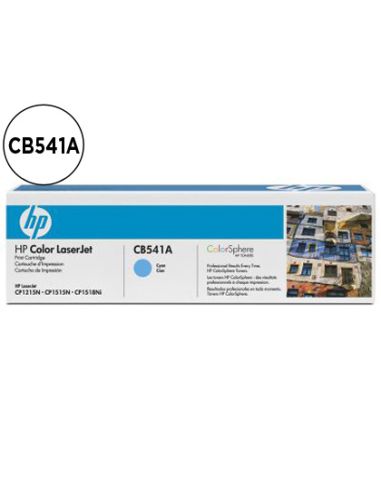 Toner Hp Cb541A Color Laserjet Cp-1215/Cp-1515/Cp-1518 Cian With Colorsphere -1.400Pag-