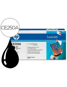 Toner Hp Laserjet Color Cp3525 Negro 5.000 Pag