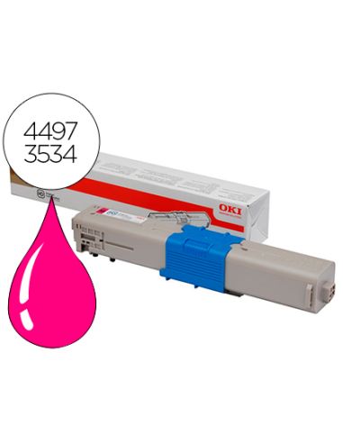 Toner Oki C301Dn/C321Dn Magenta 1500 Pag