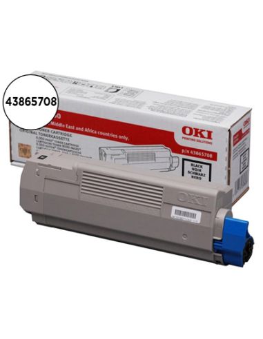 Toner Oki C5650/5750 Negro 8000 Pag Type C14