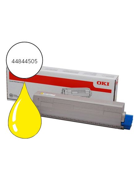 Toner Oki C831/C841 Amarillo -10.000 Pag-