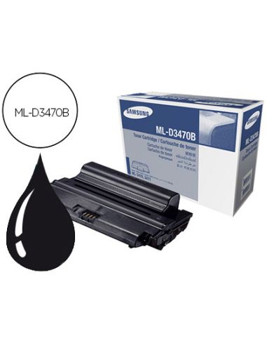 Toner Samsung Ml-3470D Ml-3471Nd Negro 10000 Pag