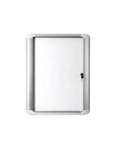 Vitrina De Anuncio Bi-Office Magnetica 816X688 Mm Para Exterior Con Marco De Aluminio Y Cerradura 2