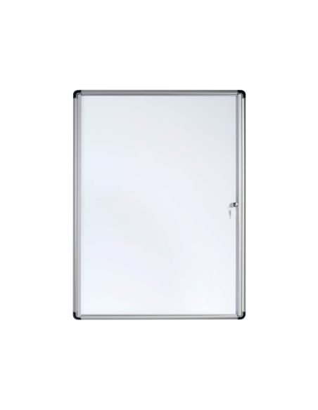 Vitrina De Anuncios Bi-Office Fondo Magnetico Extraplana De Interior 940X981 Mm