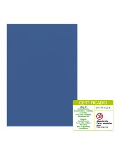 Goma Eva 60 X 40 Cm 2 Mm Modelo Liso Azul Oscuro