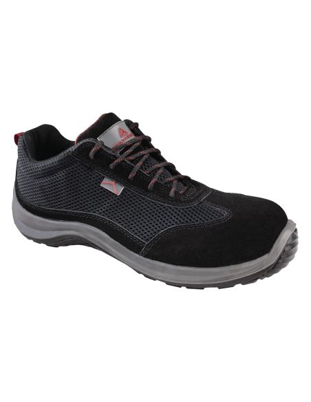 Zapatos De Seguridad Deltaplus Asti Piel De Serraje Afelpado Suela De Composite Negro Talla 43