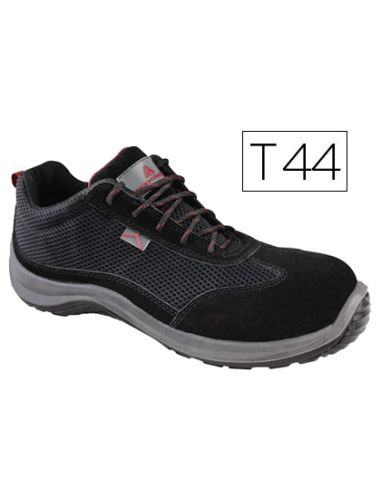 Zapatos De Seguridad Deltaplus Asti Piel De Serraje Afelpado Suela De Composite Negro Talla 44