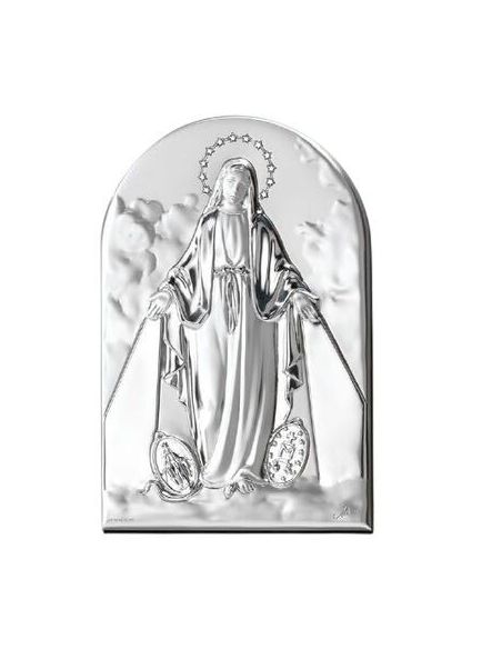 Cuadro Arco Plata 9X13 Cm Milagrosa 2528
