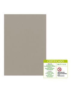 Goma Eva 60 X 40 Cm 2 Mm Modelo Liso Gris