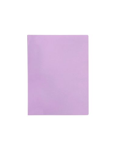 Carpeta Liderpapel Escaparate 40 Fundas Polipropileno Din A4 Lavanda Opaco|Libreriasalesiana